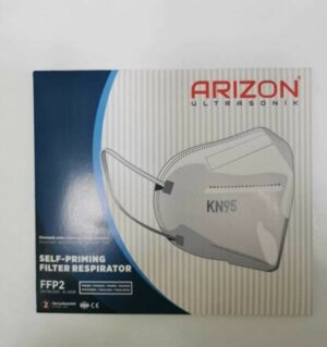 ARİZON KN95 FFP2 KENDİNDEN EMİŞLİ YÜKSEK FİLTRASYONLU YÜZ CERRAHİ MASKE COVİD-19 KORONAVİRÜS MASKESİ