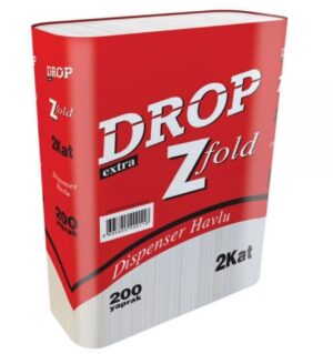 ONLY DROP EXTRA DİSPENSER Z HAVLU 200 YAPRAK 2 İKİ KAT KATLI