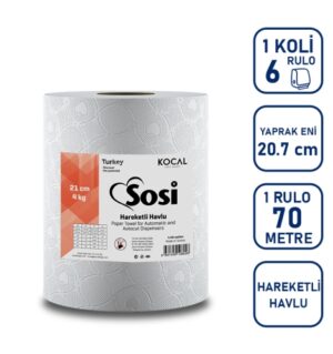SOSİ HAREKETLİ SENSÖRLÜ HAVLU 20,7 CM 4 KG 70 METRE